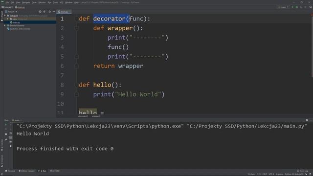 23. Kurs Python 3 - dekoratory смотреть онлайн