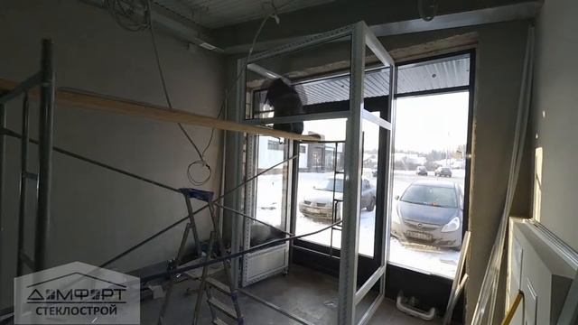 Входной тамбур для магазина в Ижевске смотреть онлайн