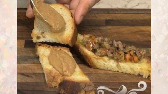 ★РЕЦЕПТ ПРОСТО БОМБА ★- Кростини с куриной печенью смотреть онлайн