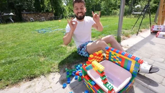 JACUZZI LEGO à 25€ vs 250€ CHALLENGE смотреть онлайн