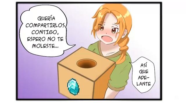 STEVE !, ENCONTRÉ "DIAMANTES" | Minecraft Anime Comic ep.1 смотреть онлайн