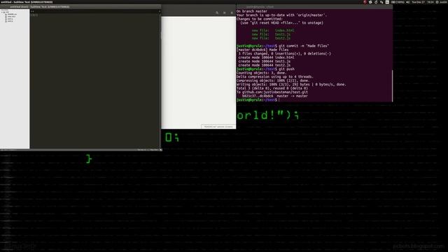 Git Branch Tutorial смотреть онлайн