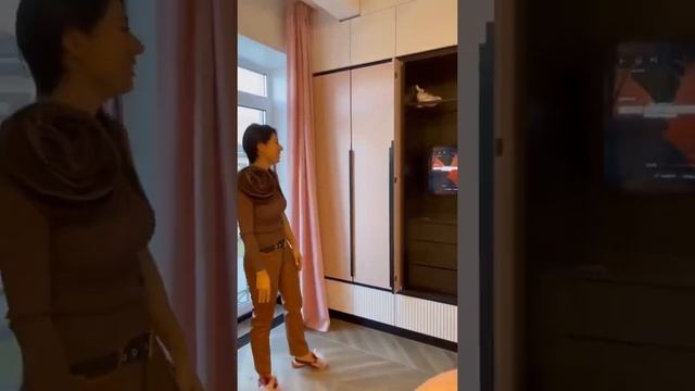 Телевизор в шкафу? Отличная идея и реализация! #телевизор #мебельназаказ смотреть онлайн