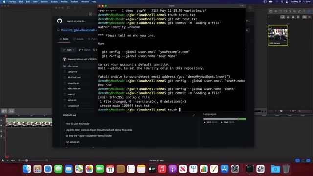 Simple Git demo смотреть онлайн