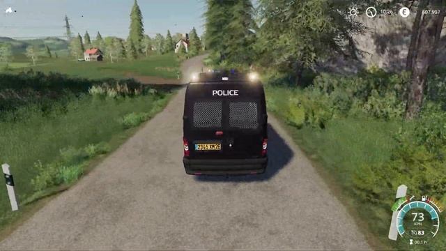 FS19 - Renault Master II Phase 2 RAID (Police) - Car mod for Farming Simulator 2019 смотреть онлайн
