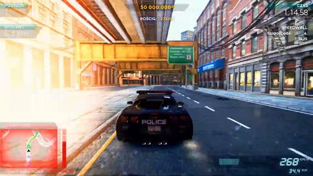 Most Wanted 7 | Chevrolet Corvette Z06 Police vs Lexus LFA смотреть онлайн