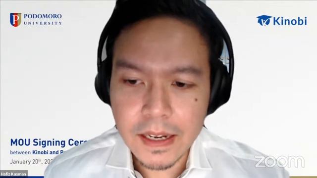 MOU Signing Ceremony between Universitas Agung Podomoro & PT. Kinobi Technologies Indonesia смотреть онлайн