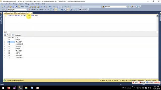03 SQL SELECT Statement Part 2 Using WHERE Clause смотреть онлайн