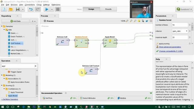 ENSEMBLE BASED CLASSIFICATION using rapid miner 7.2.003 смотреть онлайн