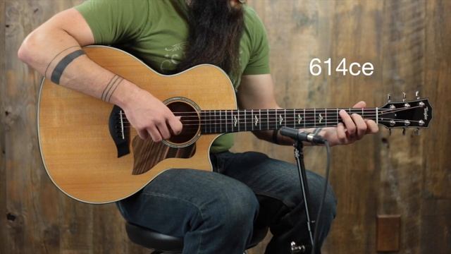 Taylor 614ce vs 814ce Comparison смотреть онлайн