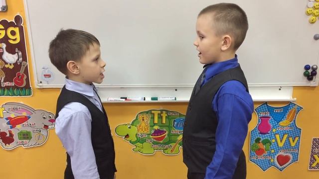 Курсы английского языка "English Together". Разговорная практика во 2 классе.))) смотреть онлайн