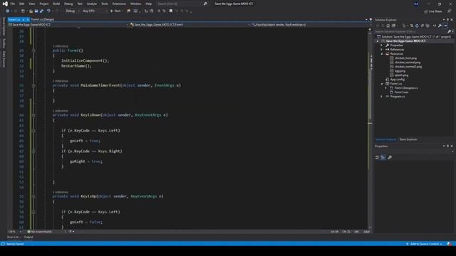 C# Tutorial - Save the Eggs Game in Windows Form Audio Improved (Reupload) смотреть онлайн
