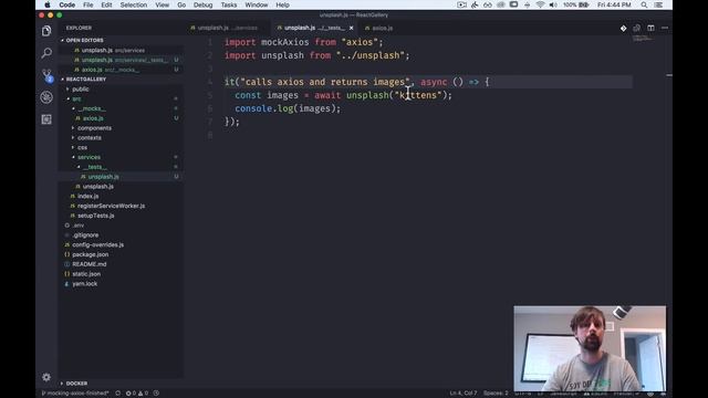 Mocking Axios in Jest + Testing Async Functions смотреть онлайн