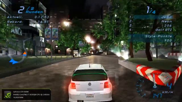 Let's Play: Need for Speed Underground #2 - Rennen 1 (Rundkurs) смотреть онлайн