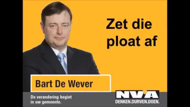 Bart De Wever - Zet Die Ploat af Welken idioot !! смотреть онлайн