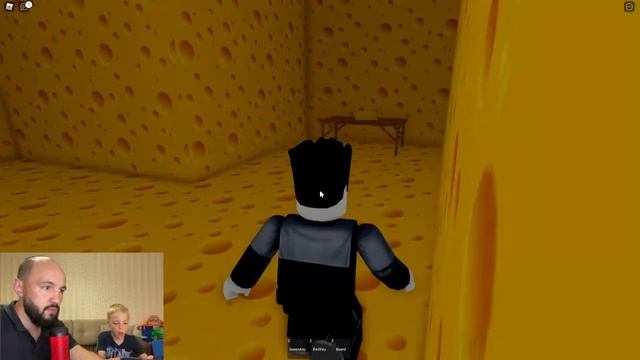 СТРАШНАЯ КРЫСА ОХОТИТСЯ НА НАС! ПОБЕГ ИЗ СЫРНОГО ЛАБИРИНТА В ROBLOX! CHEESE ESCAPE. смотреть онлайн