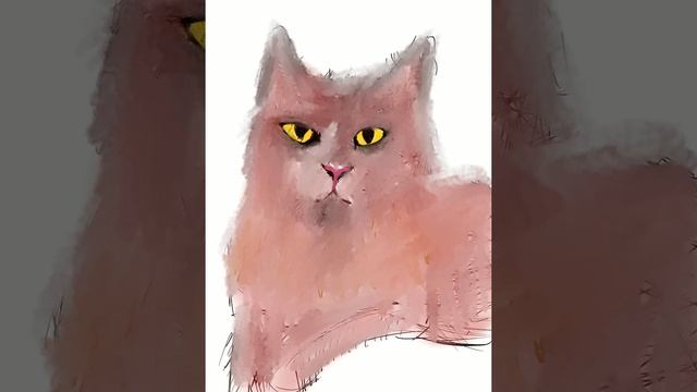 рисуем котика в Procreate как рисовать в Procreate на Ipad