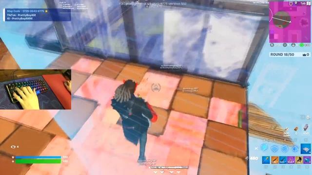 HyperX Alloy Origins 60 Fortnite Keyboard & Mouse Sounds ASMR ? Gameplay Satisfying 240FPS смотреть онлайн