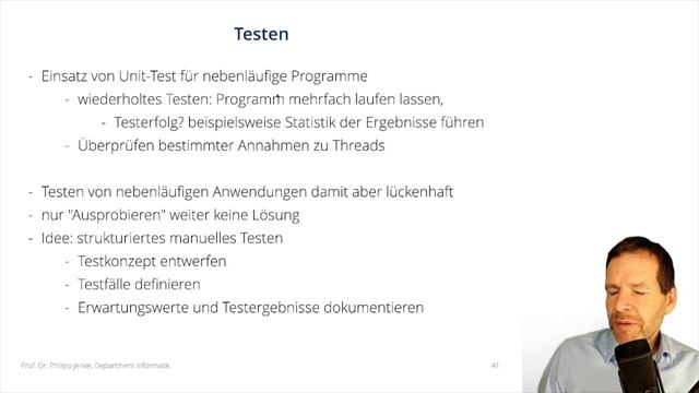 Programmiermethodik 2: 5.5 Threads - Timer und Testen смотреть онлайн