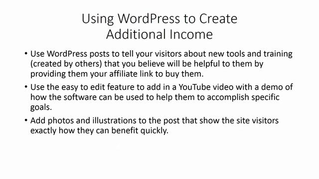 Using WordPress To Create Additional Income |Online Course in English.. смотреть онлайн