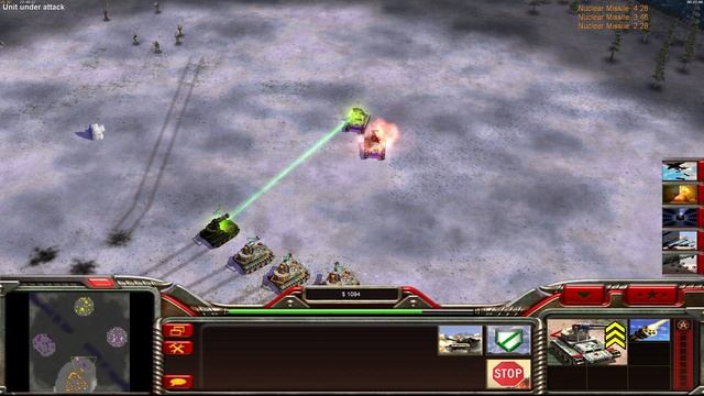 Command Conquer Generals Zero Hour - China Tank vs 3x Ch. Infantry Lone Eagle Unlimited Superweapon смотреть онлайн