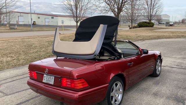 1997 Mercedes-Benz SL500 Anniversary Top Operation смотреть онлайн