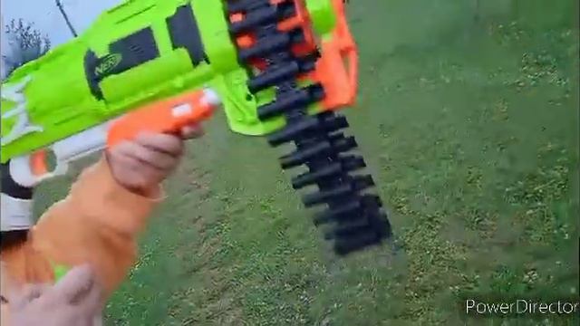 Nerf zombiestrike Ripchain, обзор смотреть онлайн