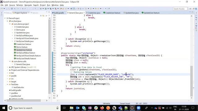 How to Update user details using karate framework смотреть онлайн