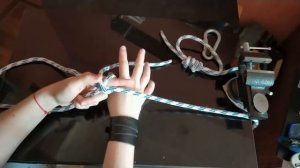 Узлы туристические 5. Как завязать узел Грейпвайн?