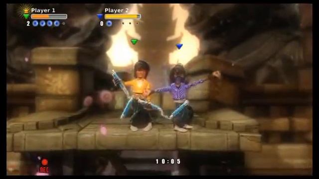 Rag Doll Kung Fu Fists of Plastic double nunchucks tutorial смотреть онлайн