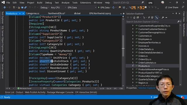 Learn From Home - EP 6 - EF Core Database First смотреть онлайн