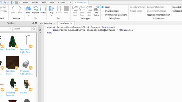 How to make a teleport button gui in roblox studios смотреть онлайн