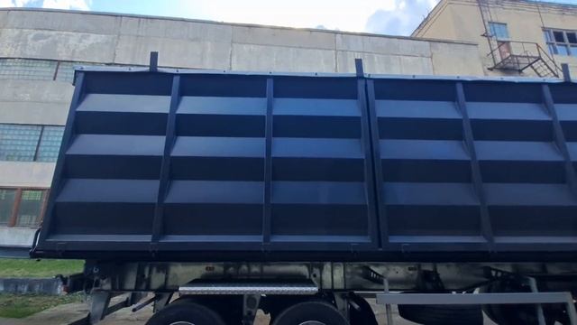 Самосвальный автопоезд МАЗ. смотреть онлайн