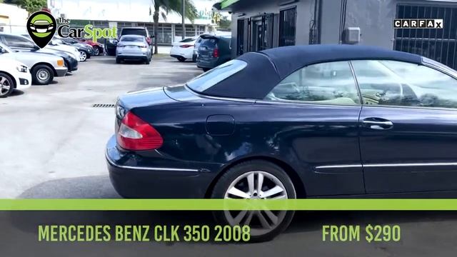 2008 Mercedes Benz CLK 350 - No Accidents - $2K Down Without Credit Check - $290 Monthly - Cheapest смотреть онлайн