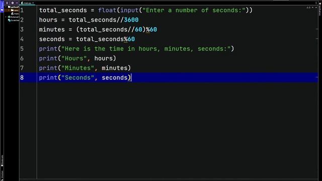 Python Language - Math Operators смотреть онлайн
