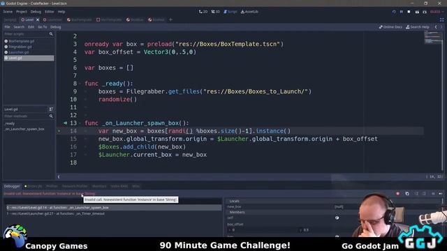 The 90 Minute Game Challenge! #GoGodotJam смотреть онлайн