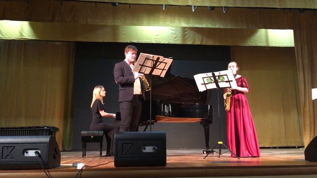 Ж.Б.Синжеле,Концерт для двух саксофонов, Iч. Красильников Игорь, Суровицкая Анастасия, конц. Н.Малы смотреть онлайн