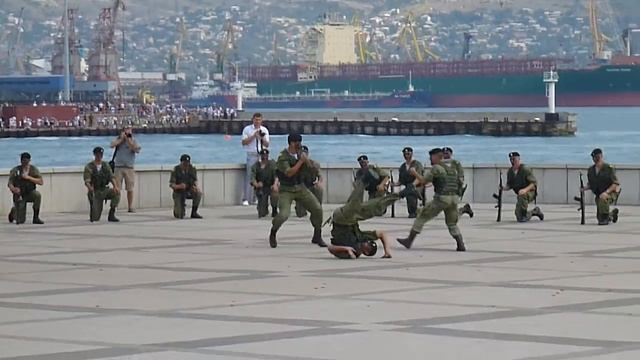 День ВМФ Новороссийск 2015. "Показуха" морпехов! смотреть онлайн
