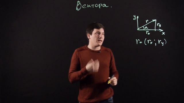 ФИЗИКА 10 класс. Проекции вектора на оси координат | Видеоурок смотреть онлайн