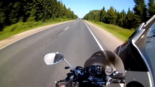 Roads Of Moscow Region For Motorcycle Trips, Kawasaki Zl750