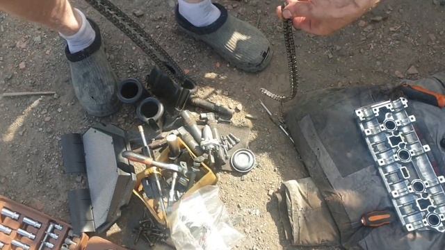 Как поменять цепь грм на Хонда cbr600f4i смотреть онлайн