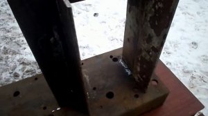 Пресс для изготовления витка шнека.