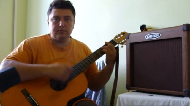 Cremona guitar. Классическая гитара Кремона 1972г. С пьезо звукоснимателем. смотреть онлайн