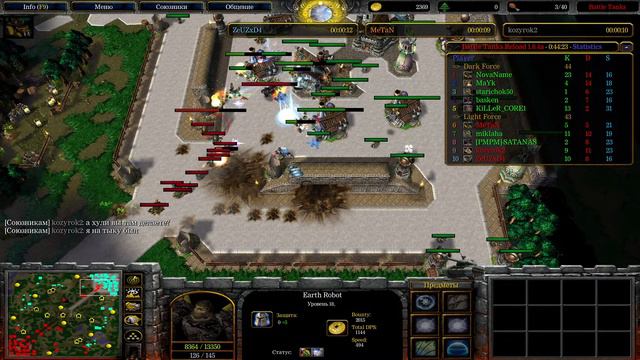 Battle Tanks Warcraft 3