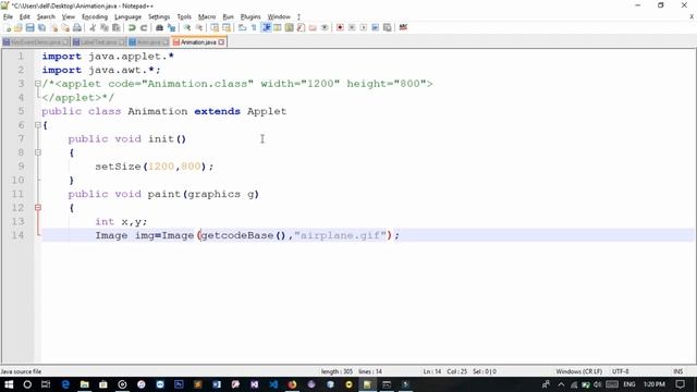 Simple-Plane Animation Using java Applet ! смотреть онлайн