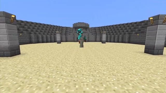Minecraft карта - PVP АРЕНА (Гладиаторские бои) смотреть онлайн