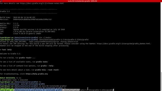 Instalando gradle e usando gradle wrapper #02 смотреть онлайн