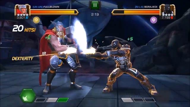 Thor vs Agent Venom (Alliance war node #11 ) смотреть онлайн