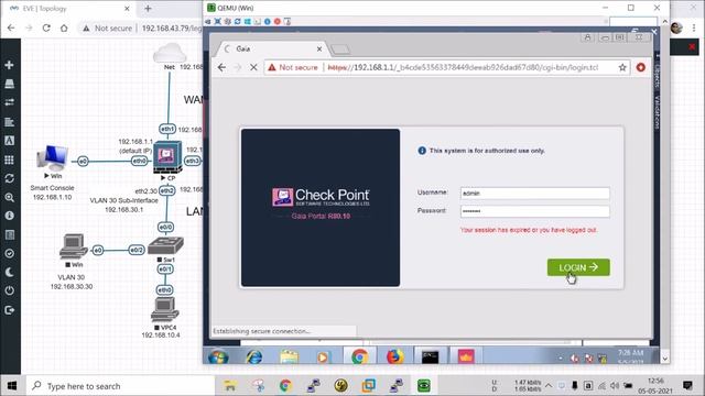 CP1. Checkpoint Firewall Stand-alone Deployment