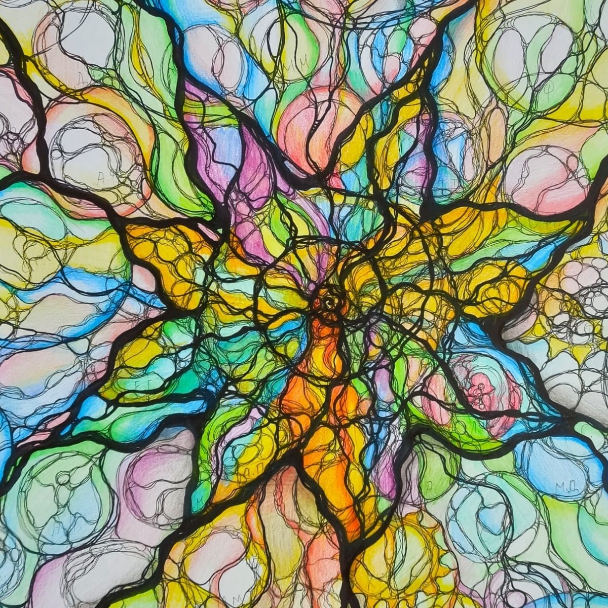 Нейрографика Быстро успокоится перед сном